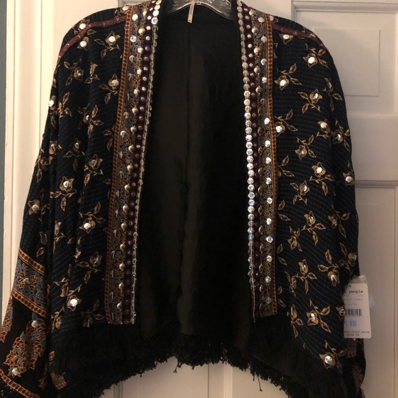 Free People Other - Kimono Beaded. size XS